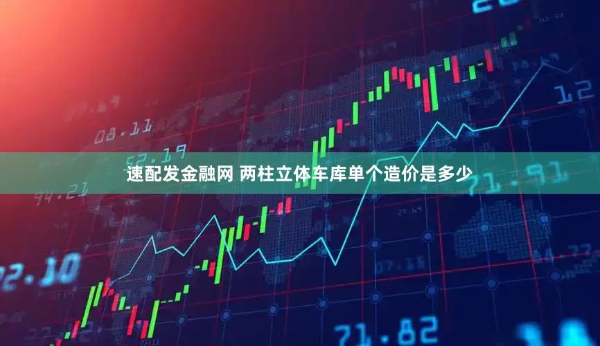 速配发金融网 两柱立体车库单个造价是多少